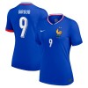 Camiseta de fútbol Francia Giroud 9 Primera Equipación Euro 2024 - Mujer